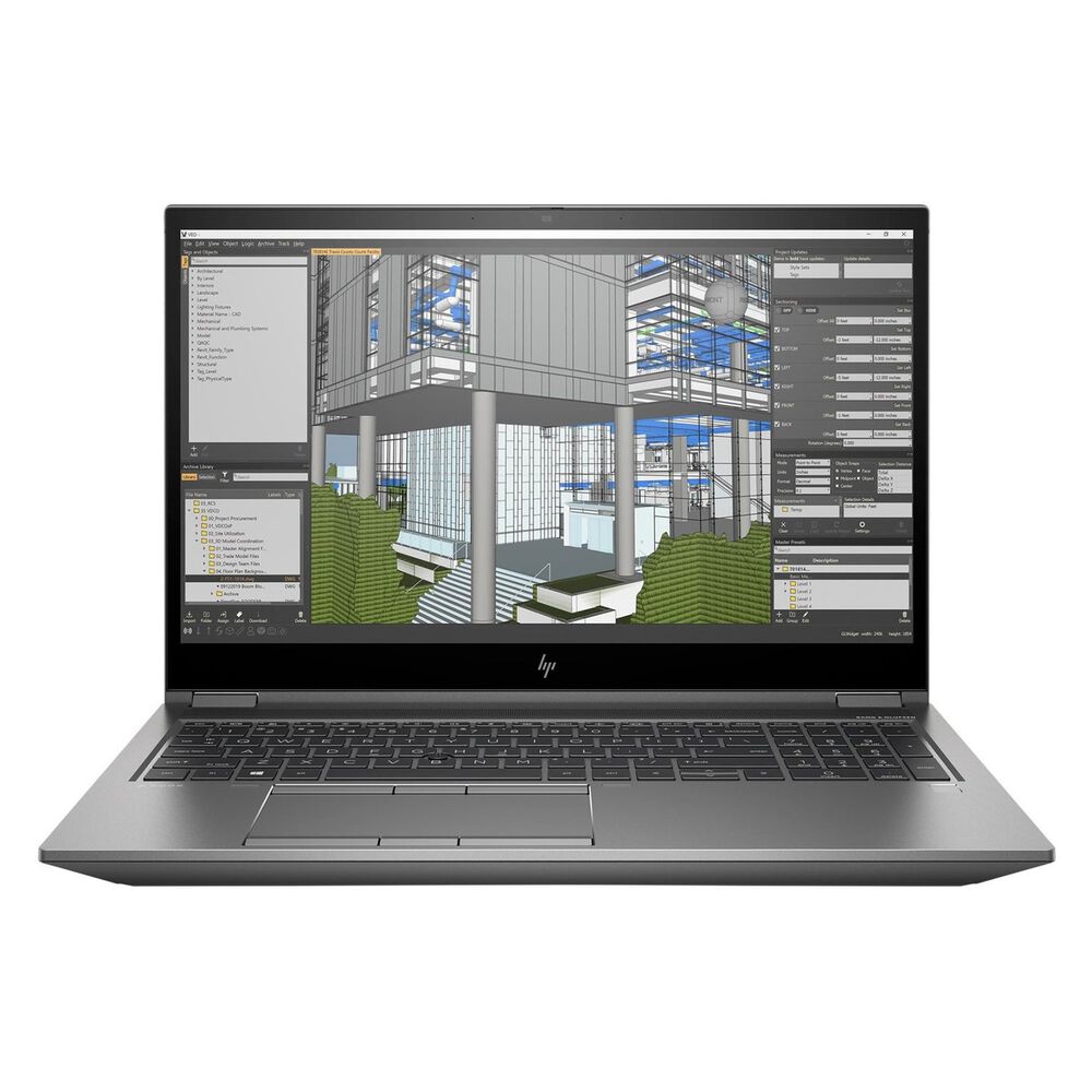 Notebook Workstation Hp Zbook Fury 15 G7 Intel I7-10750h 16gb Ram 1tb Ssd 15.6" image number 1.0